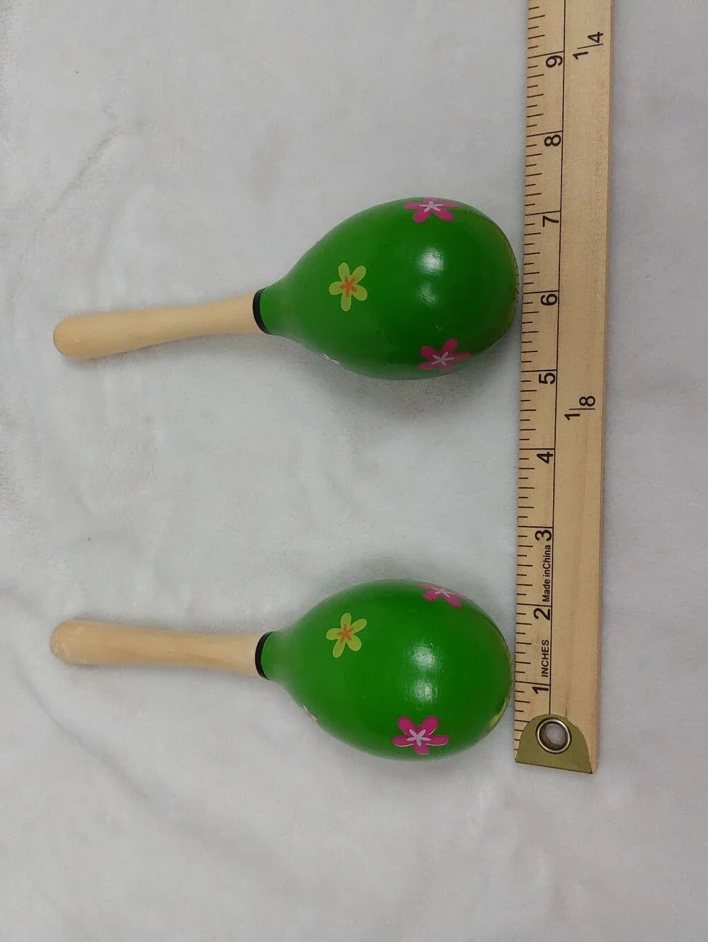 N/A green painted